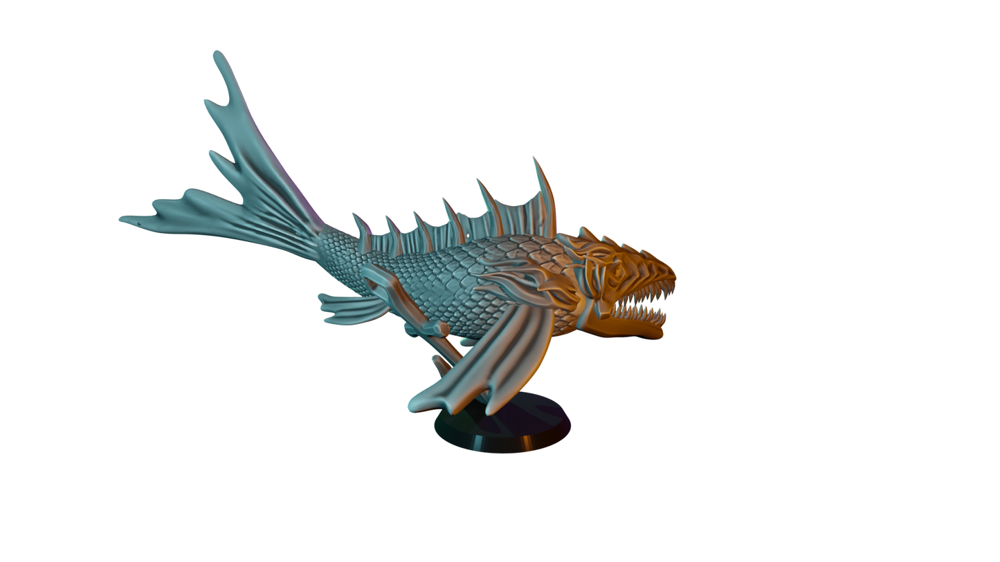 Haunted Barracuda STL