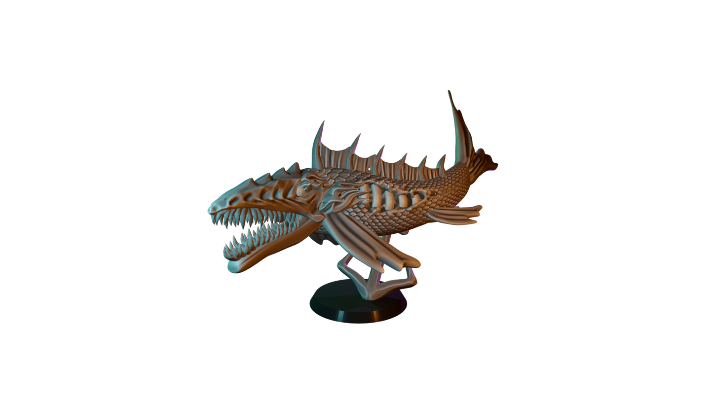 Haunted Barracuda STL