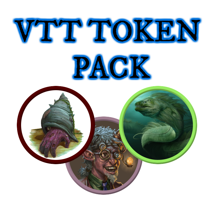 Horrors of the Deep VTT Token Pack