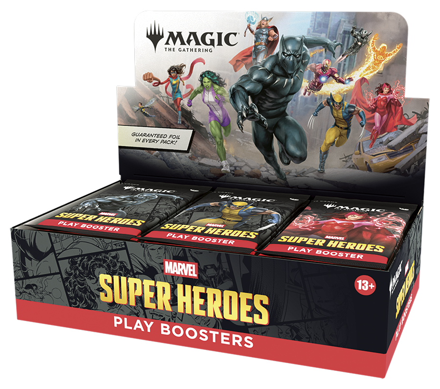 Marvel Super Heroes Play Booster Box - Magic the Gathering (Preorder)