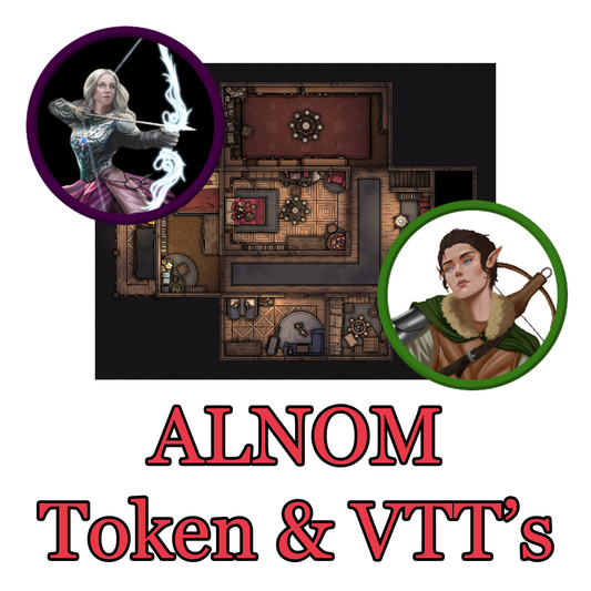 A Long Night of Mourning (Maps & VTT Token Pack)