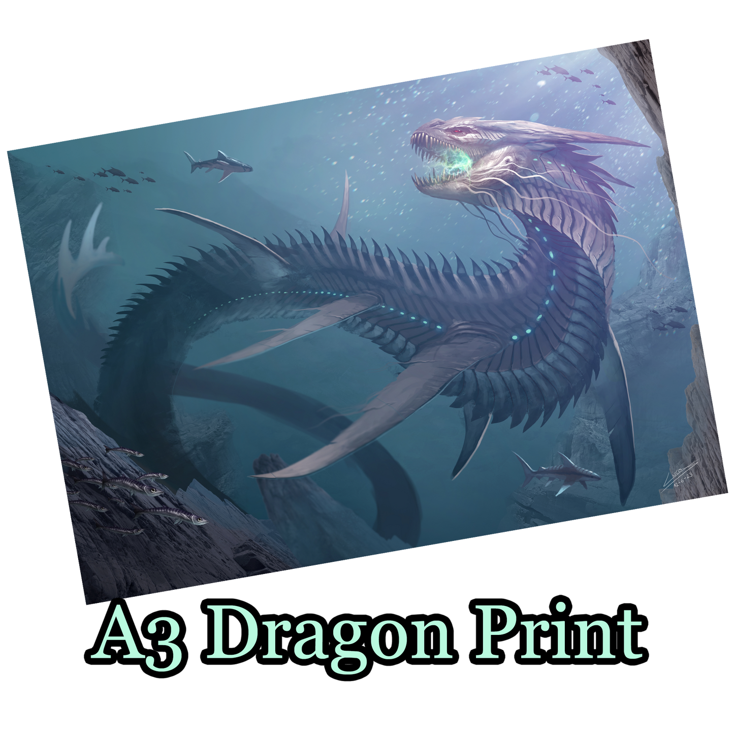 Dragolisco A3 Print