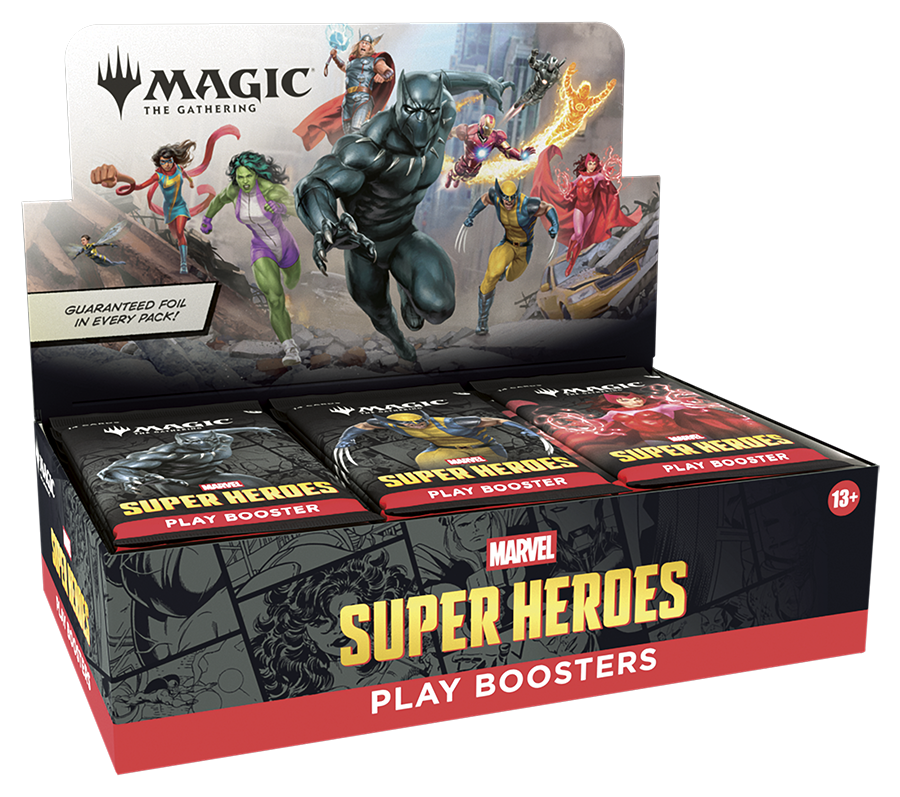 Marvel Super Heroes Play Booster Box - Magic the Gathering (Preorder)