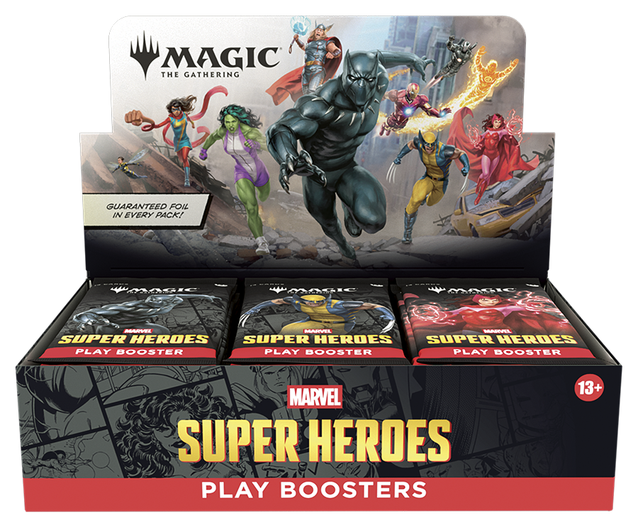 Marvel Super Heroes Play Booster Box - Magic the Gathering (Preorder)